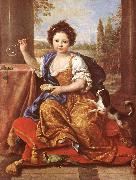 MIGNARD, Pierre Girl Blowing Soap Bubbles Norge oil painting reproduction